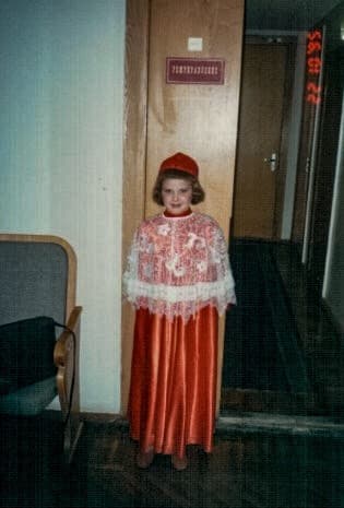 Polina at the theatre